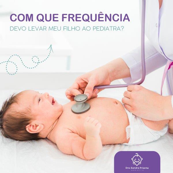 Com Que Frequência Devo Levar O Bebê Ao Pediatra?